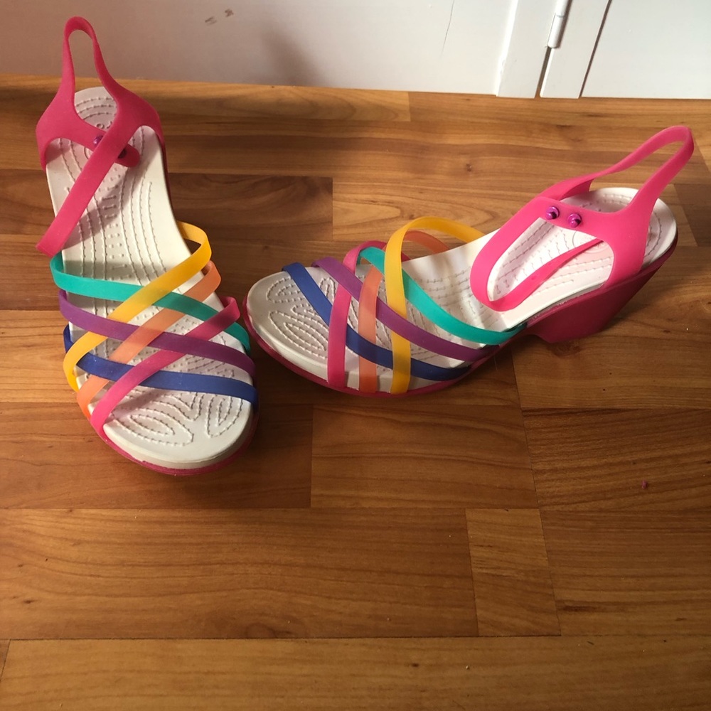 Multicolor Clark wedged